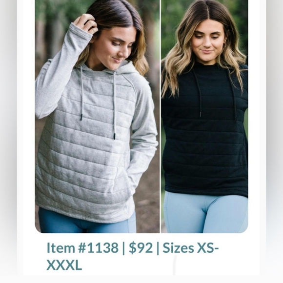 ZYIA Black Combo pocket sweater - Large - Picture 3 of 5